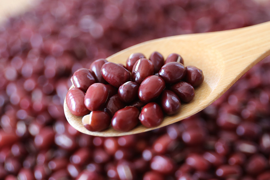 ポリフェノール豊富な小豆で、生活習慣を見直す