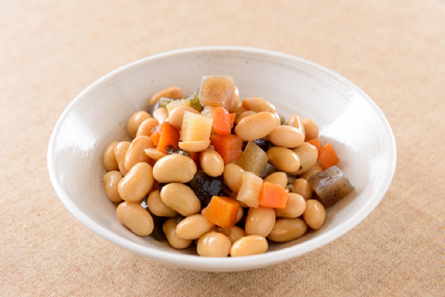 boiled beans