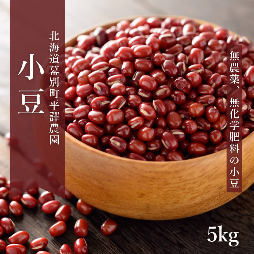 北海道産小豆5キロ