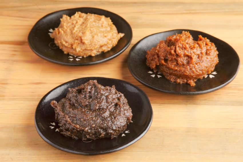 3種類の味噌