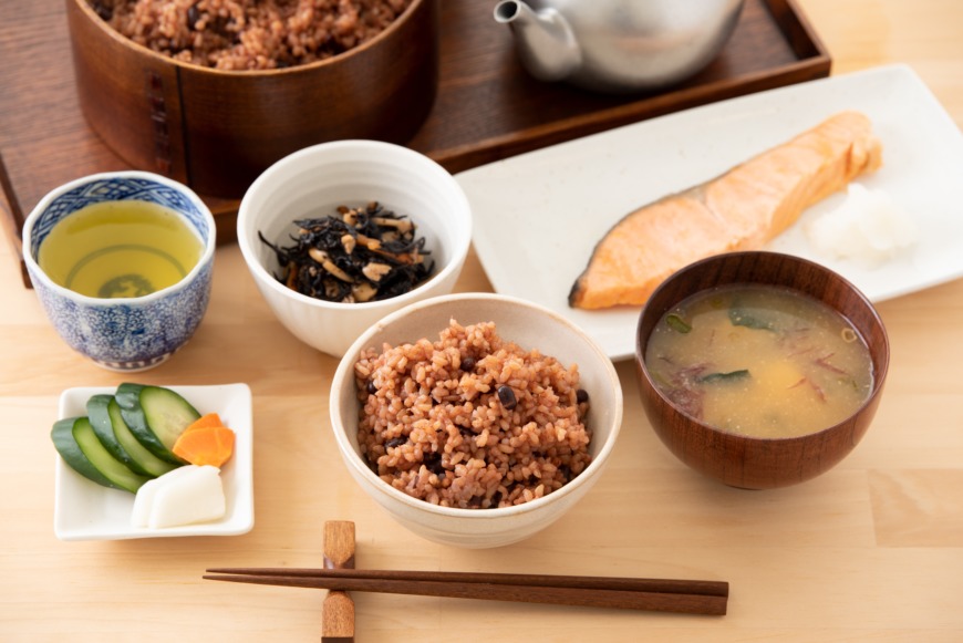 酵素玄米の献立