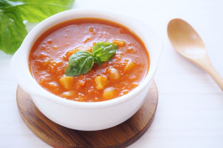 バルサミコ酢トマトスープ