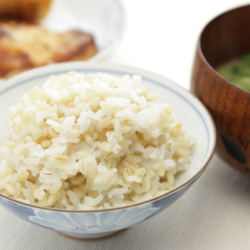 緑米ごはん