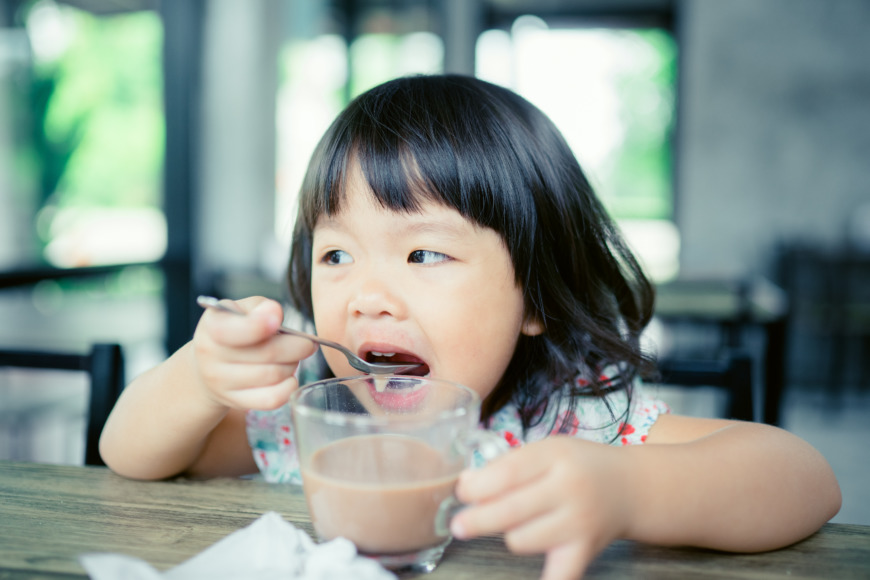 子ども カフェイン ココア